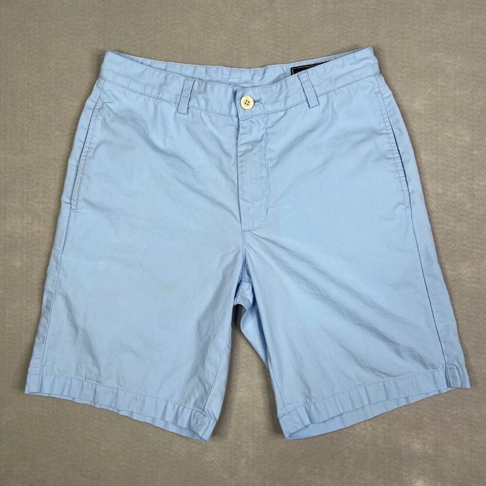 Vineyard Vines Shorts Mens‎ 30 Blue 4 Pocket Club Preppy Modern 8" Chino Style